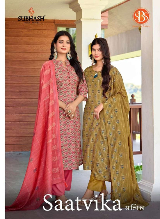 subhash sarees Saatvika