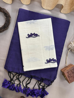 Sccf Boom V Khadi Cotton Saree Wholesale Surat