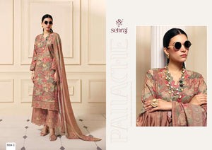 Sehraj Rang E Summer Premium Cotton Embroidered Dress Material