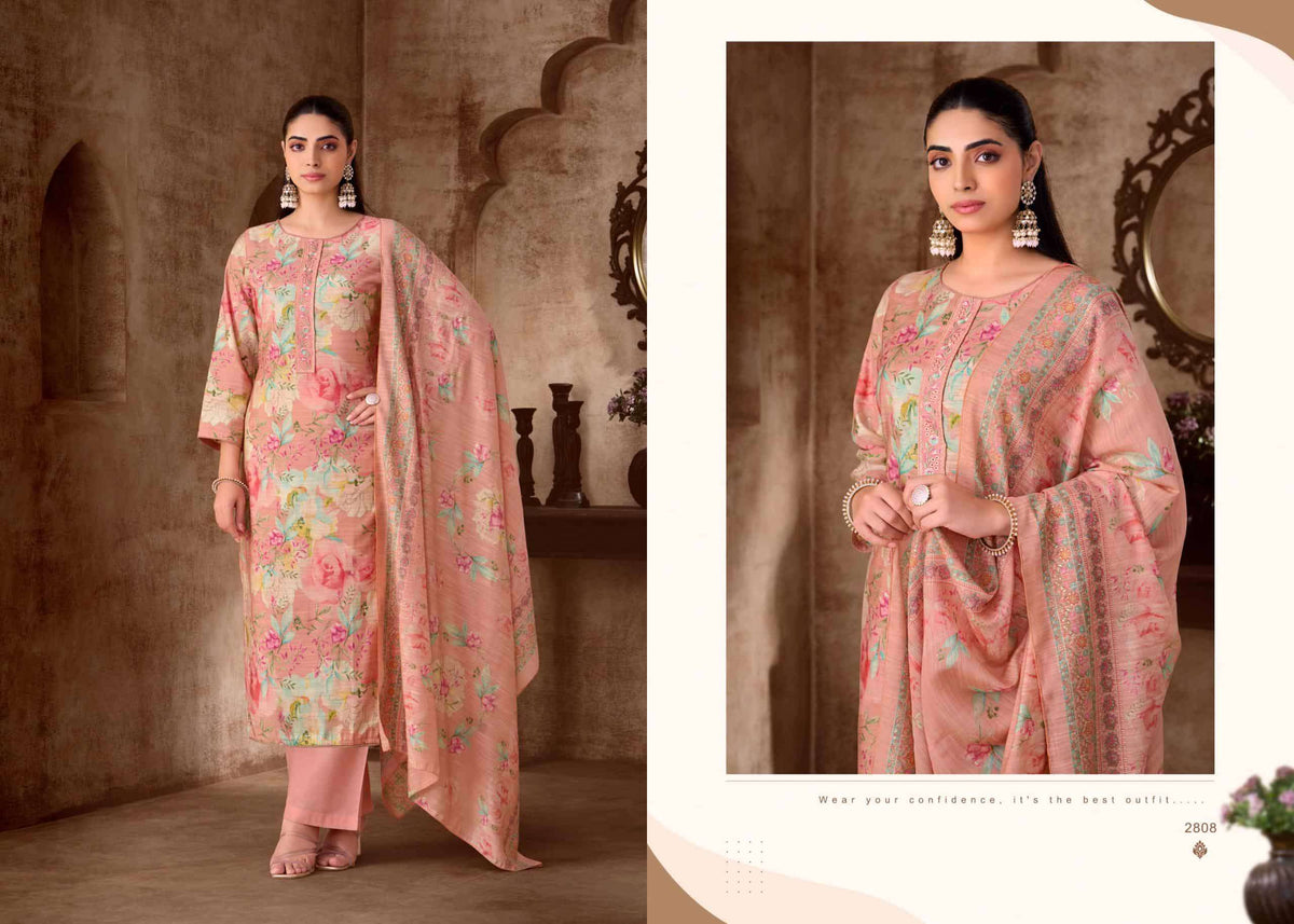 Selvina Silk Vol 28 Silk Salwar Suit Set - Amrah Wholesale