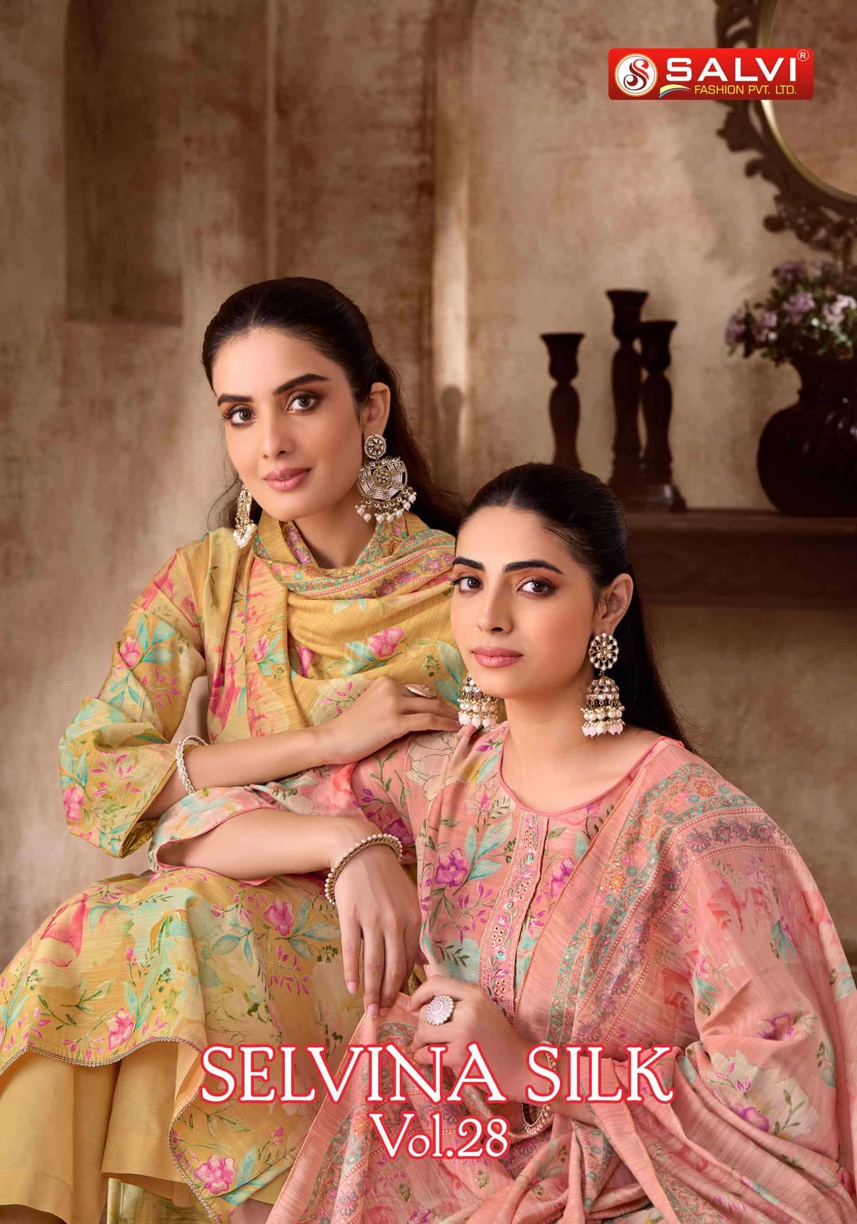 Selvina Silk Vol 28 Silk Salwar Suit Set - Amrah Wholesale