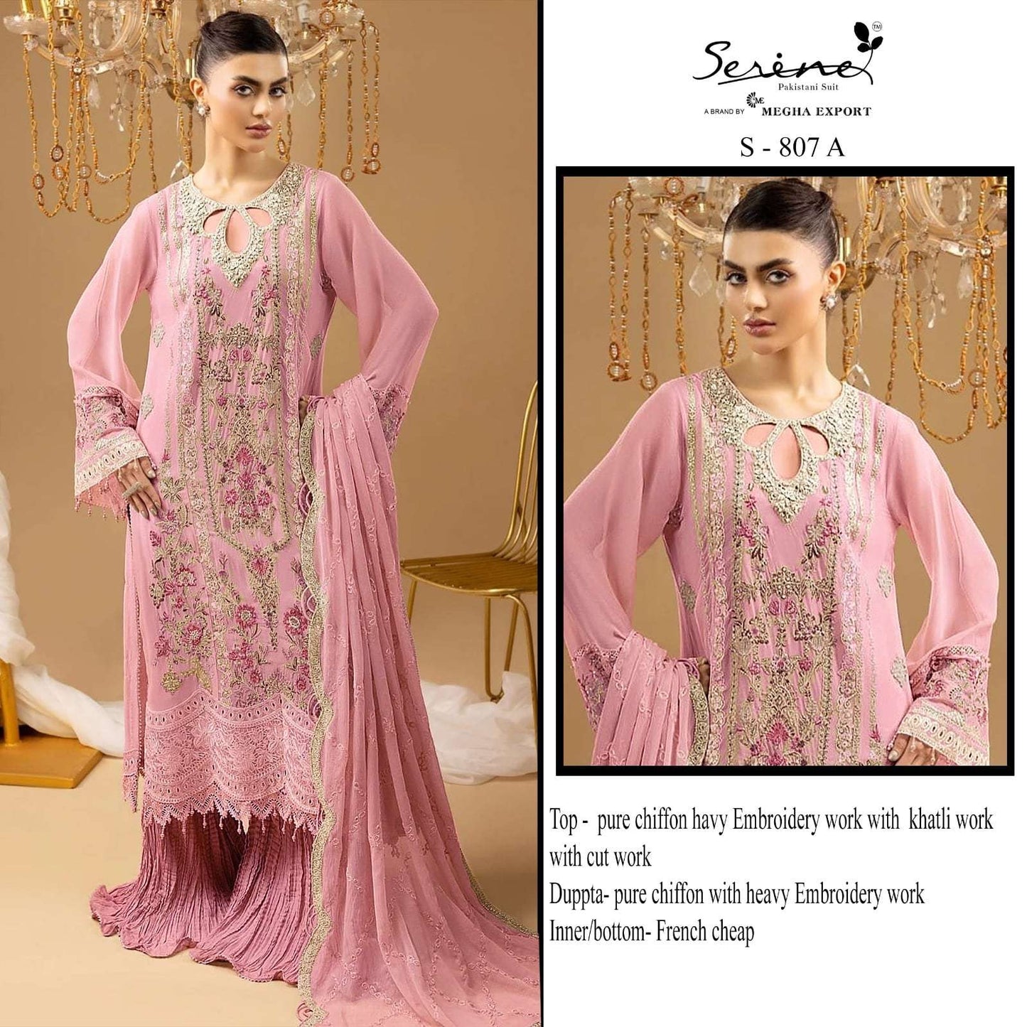 Serene S - 807 - Amrah Wholesale