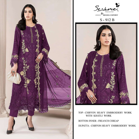 Serene S - 912 - Amrah Wholesale