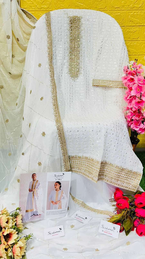 SERINE S-148 Faux Georgette Pakistani Suit