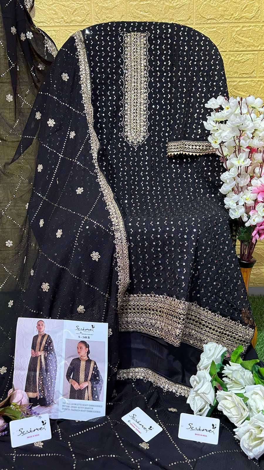 SERINE S-148 Faux Georgette Pakistani Suit