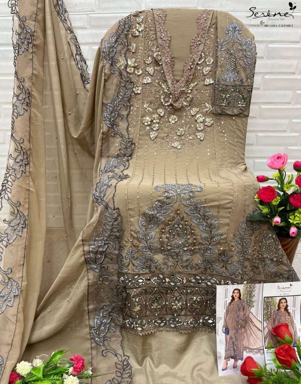 SERINE S-397 Faux Georgette Pakistani Suit