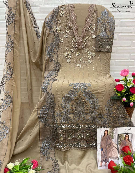 SERINE S-397 Faux Georgette Pakistani Suit