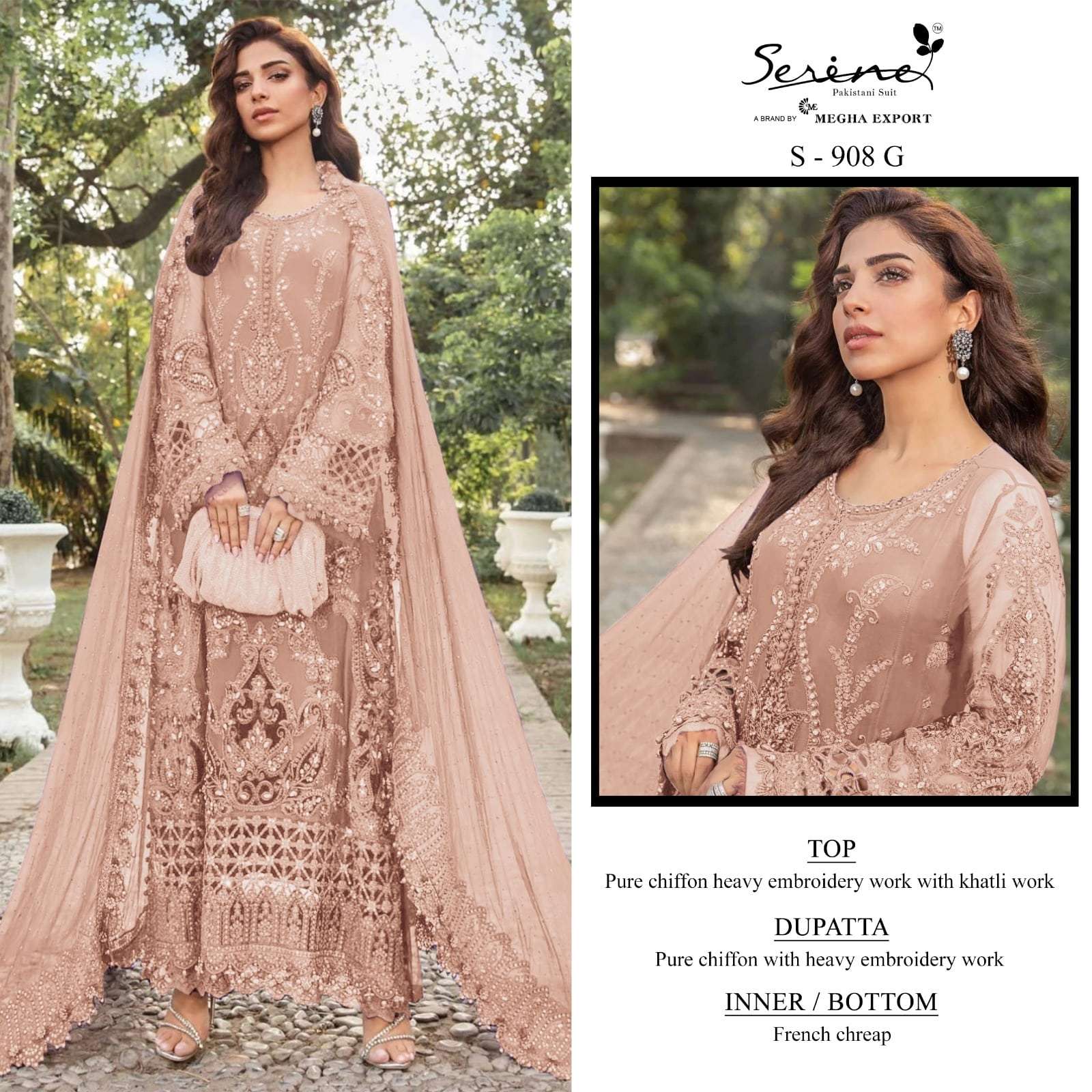 Serine S - 908 Pakistani Suit Wholesale Catalogue - Amrah Wholesale