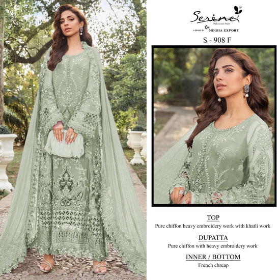 Serine S - 908 Pakistani Suit Wholesale Catalogue - Amrah Wholesale
