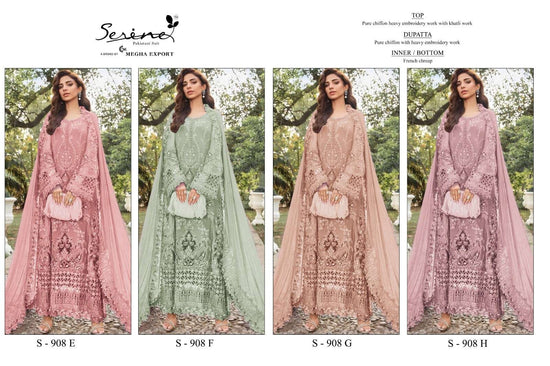 Serine S - 908 Pakistani Suit Wholesale Catalogue - Amrah Wholesale