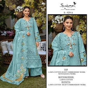 Serine S-929 Pakistani Suit Wholesale Catalogue