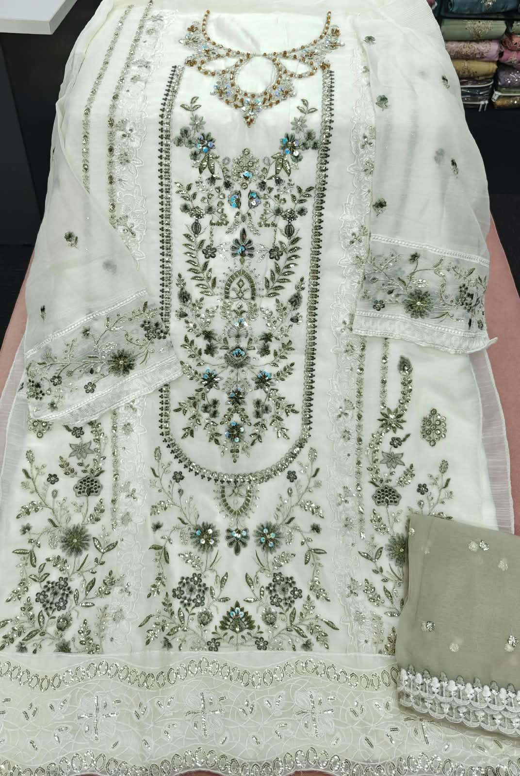 SERINE S-982 Chiffon Embroidery Pakistani Suit