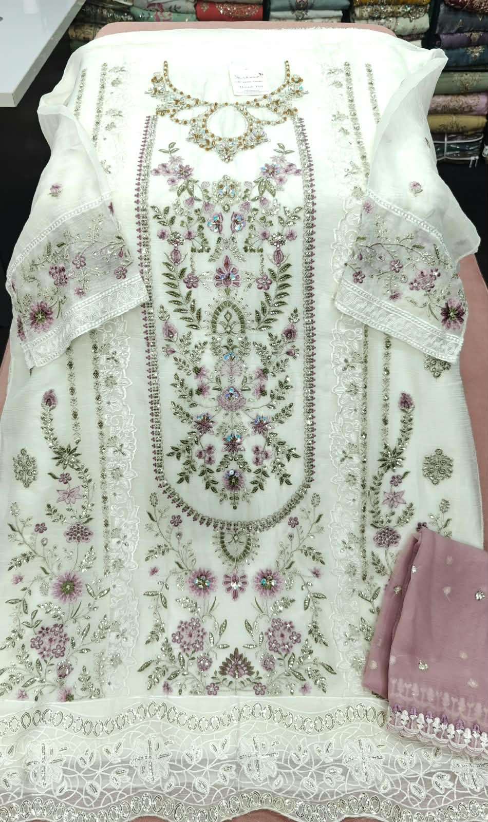 SERINE S-982 Chiffon Embroidery Pakistani Suit