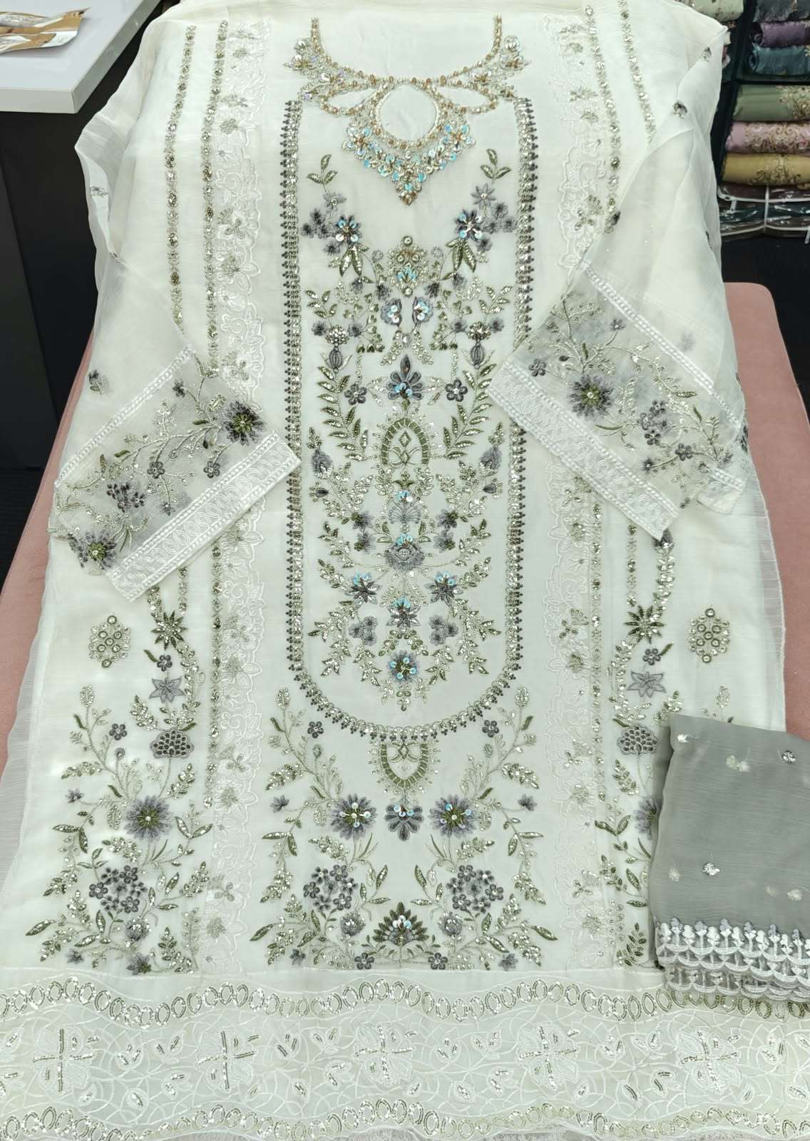 SERINE S-982 Chiffon Embroidery Pakistani Suit