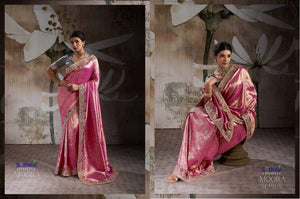SETHNIC LIFESTYLE MOORA DESIRE 12401–12405 Banarasi Jacquard Silk Saree - Amrah Wholesale
