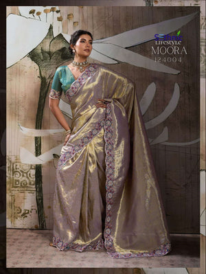 SETHNIC LIFESTYLE MOORA DESIRE 12401–12405 Banarasi Jacquard Silk Saree