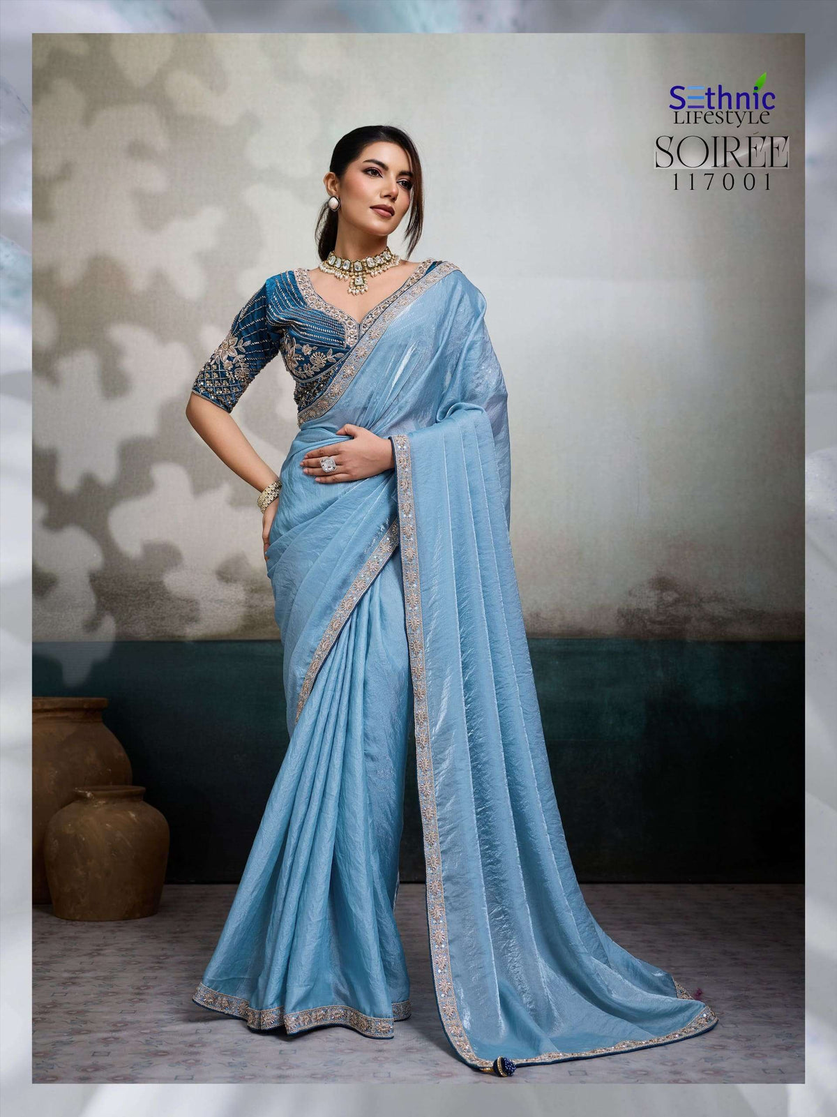 Sethnic Lifestyle Soiree Saree Wholesale Catalogue - Amrah Wholesale