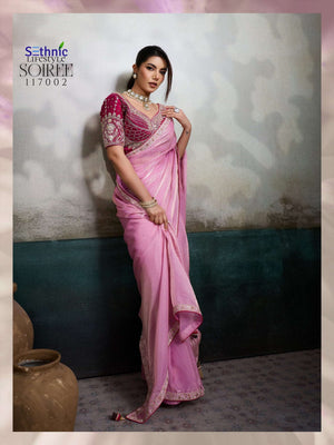 Sethnic Lifestyle Soiree Saree Wholesale Catalogue