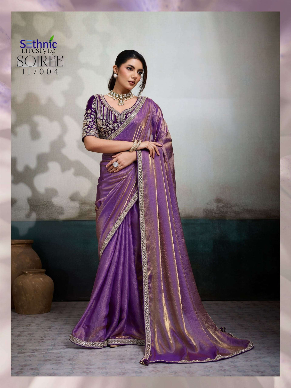 Sethnic Lifestyle Soiree Saree Wholesale Catalogue - Amrah Wholesale
