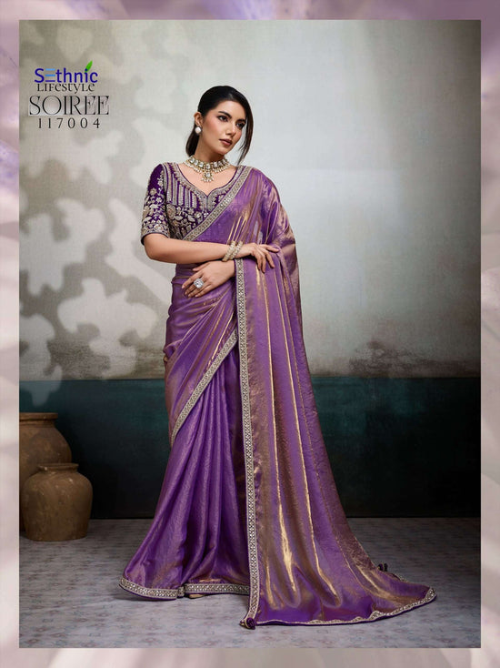 Sethnic Lifestyle Soiree Saree Wholesale Catalogue - Amrah Wholesale