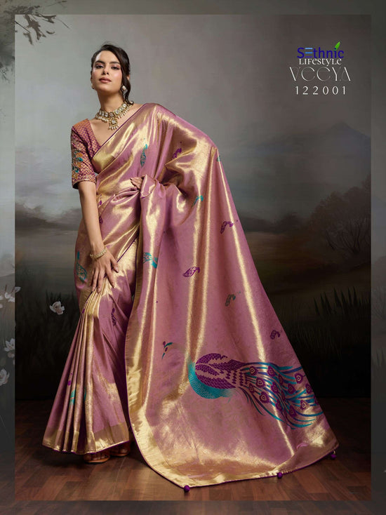 Sethnic Lifestyle Veeya Banarasi Jacquard Silk Saree