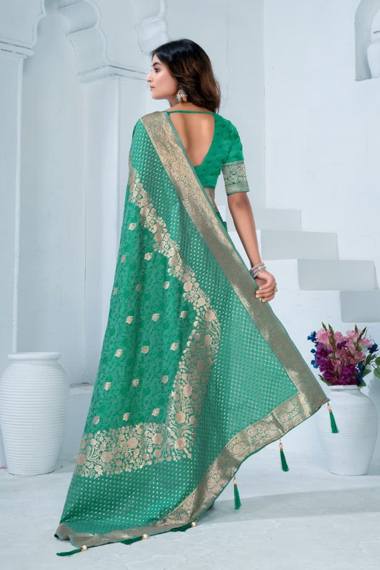 Sf Silk Vol 9 Banarasi Silk Jacquard Saree