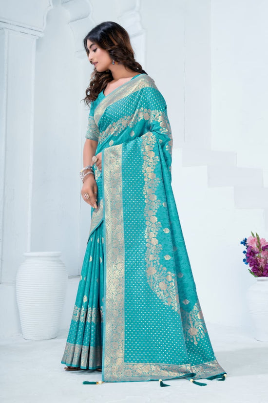 Sf Silk Vol 9 Banarasi Silk Jacquard Saree