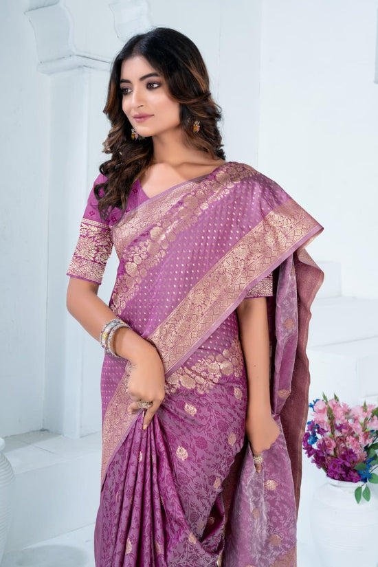 Sf Silk Vol 9 Banarasi Silk Jacquard Saree