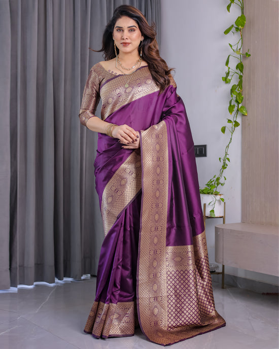 Amrah Wholesale Sh Jcq 01 Lichi Silk Saree
