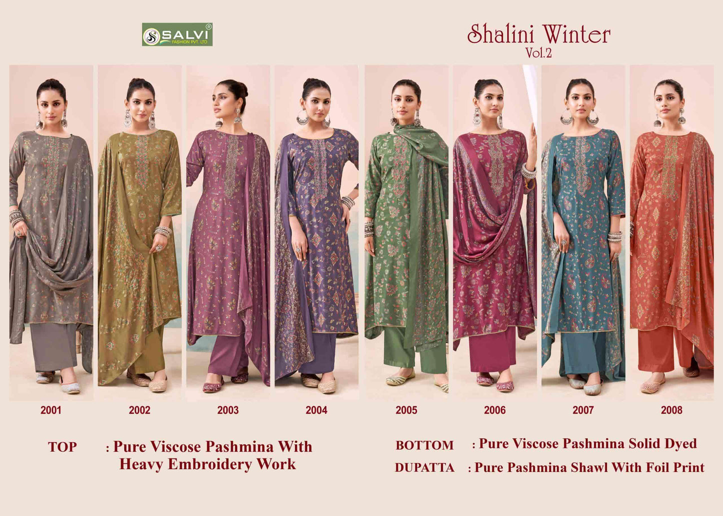 Salvi Fashion Shalini Winter Vol 2
