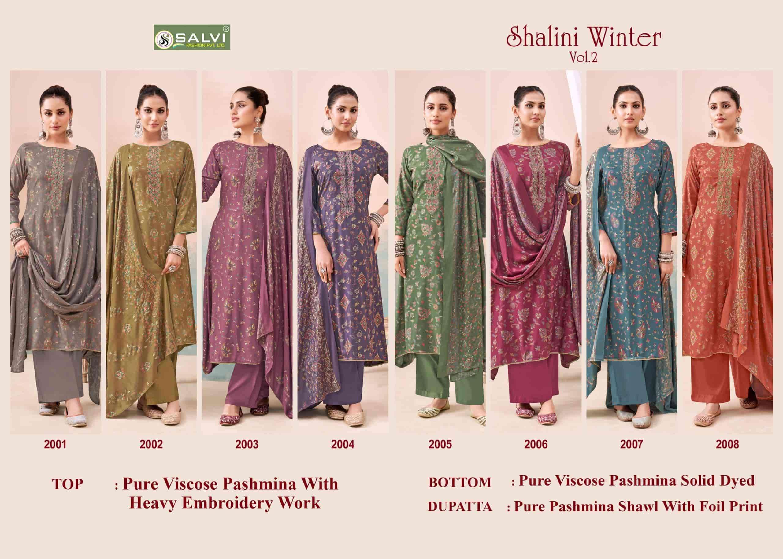 Salvi Fashion Shalini Winter Vol 2