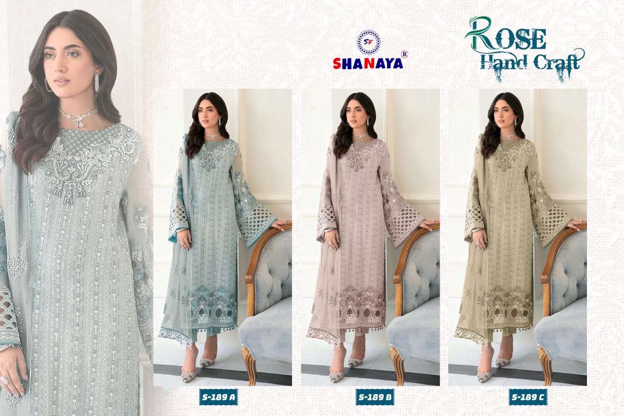 Shanaya Fashion Rose Hand Craft S-189