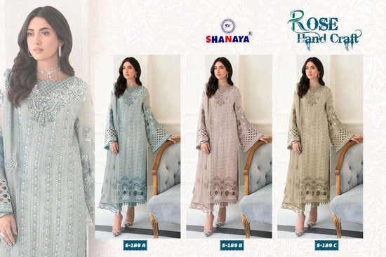 Shanaya Fashion Rose Hand Craft S-189