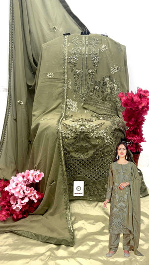 Shanaya Fashion Rose Hand Craft S-217