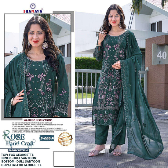 Shanaya Fashion Rose Hand Craft S-226