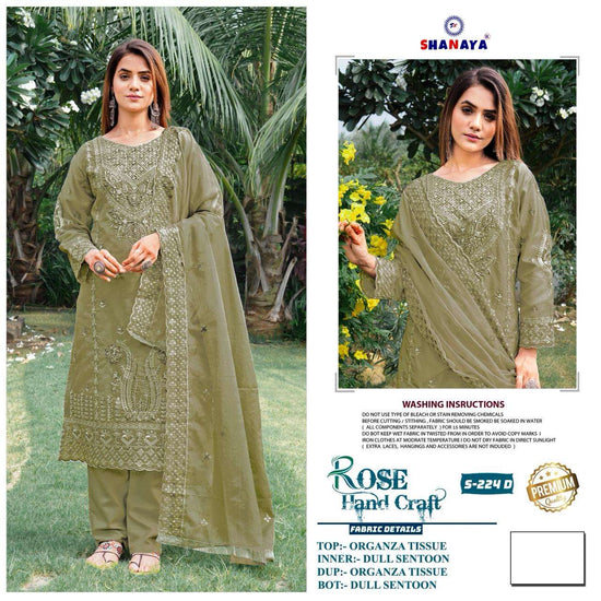 Shanaya Fashion Rose Hand Craft S-224