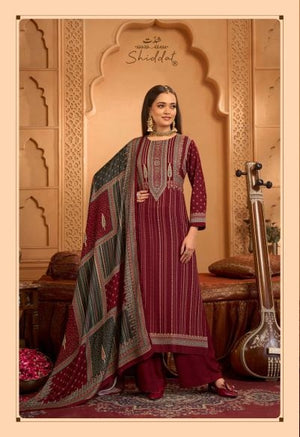 Shiddat Calista 101 Viscose Pashmina Dress Material