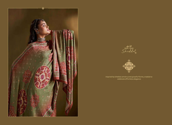 Shiddat Calista 105 Digital Printed Viscose Pashmina Dress Material