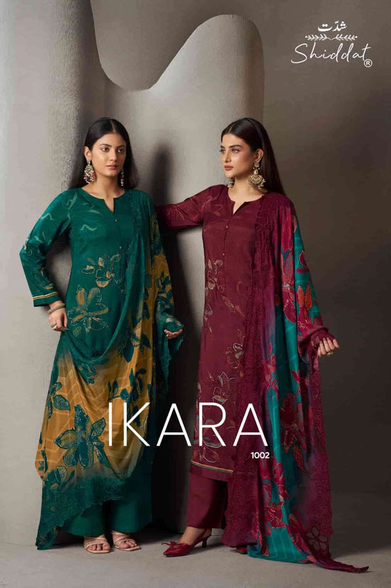 Shiddat Ikara 1002 Premium Designs Muslin Dress