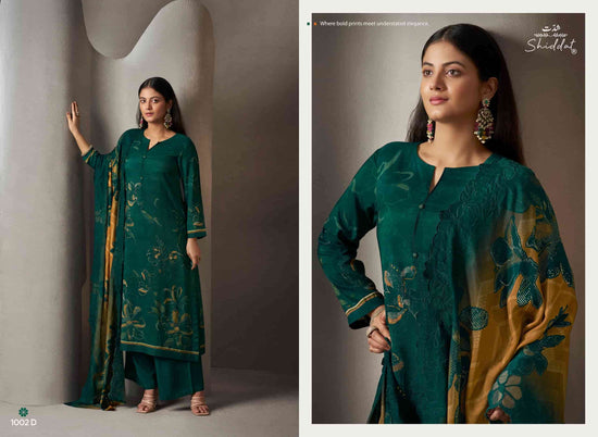 Shiddat Ikara 1002 Premium Designs Muslin Dress