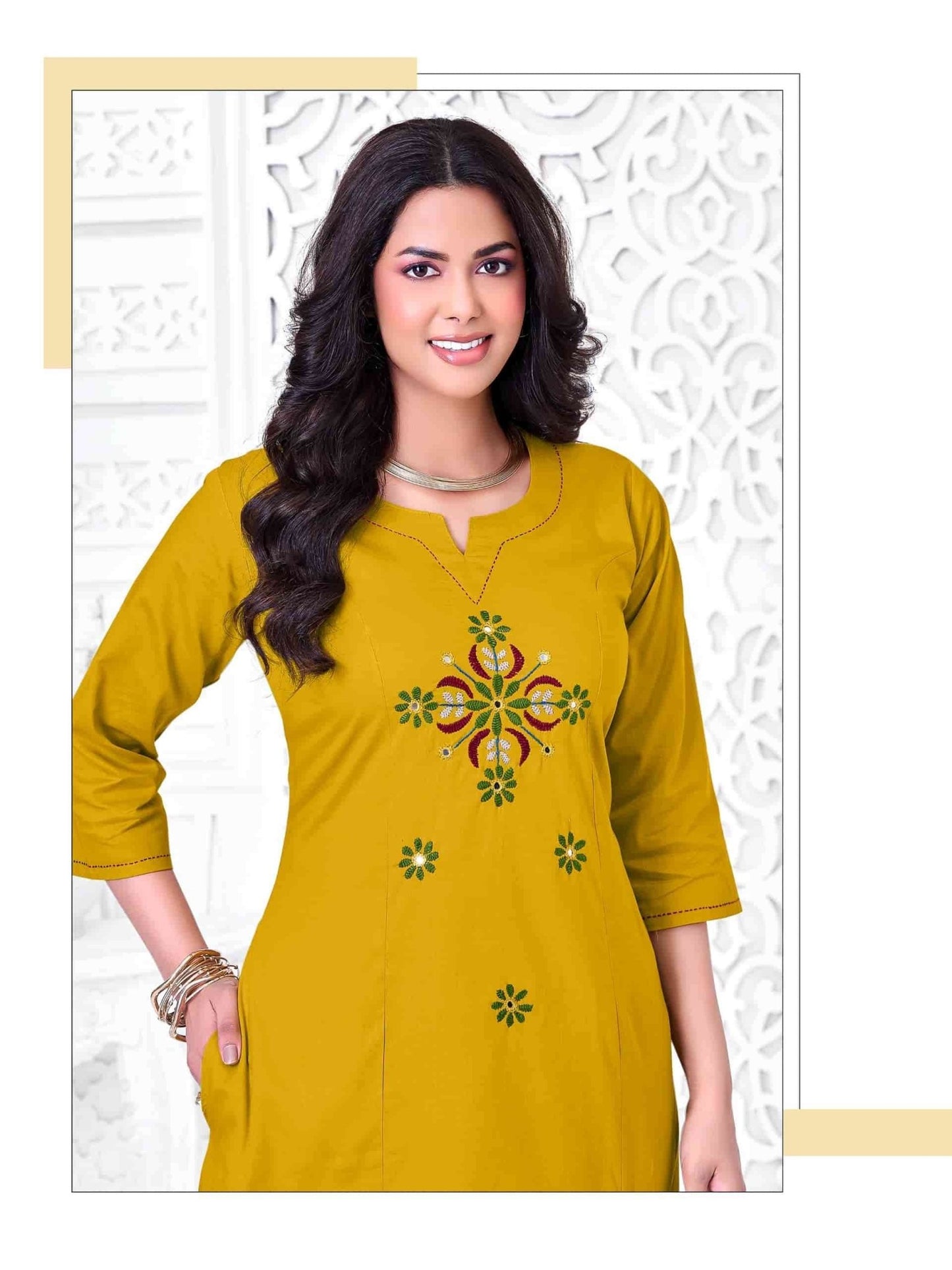 Shodashe Studio Anokhi Pure Gajji Cotton Kurti Pant Set - Amrah Wholesale