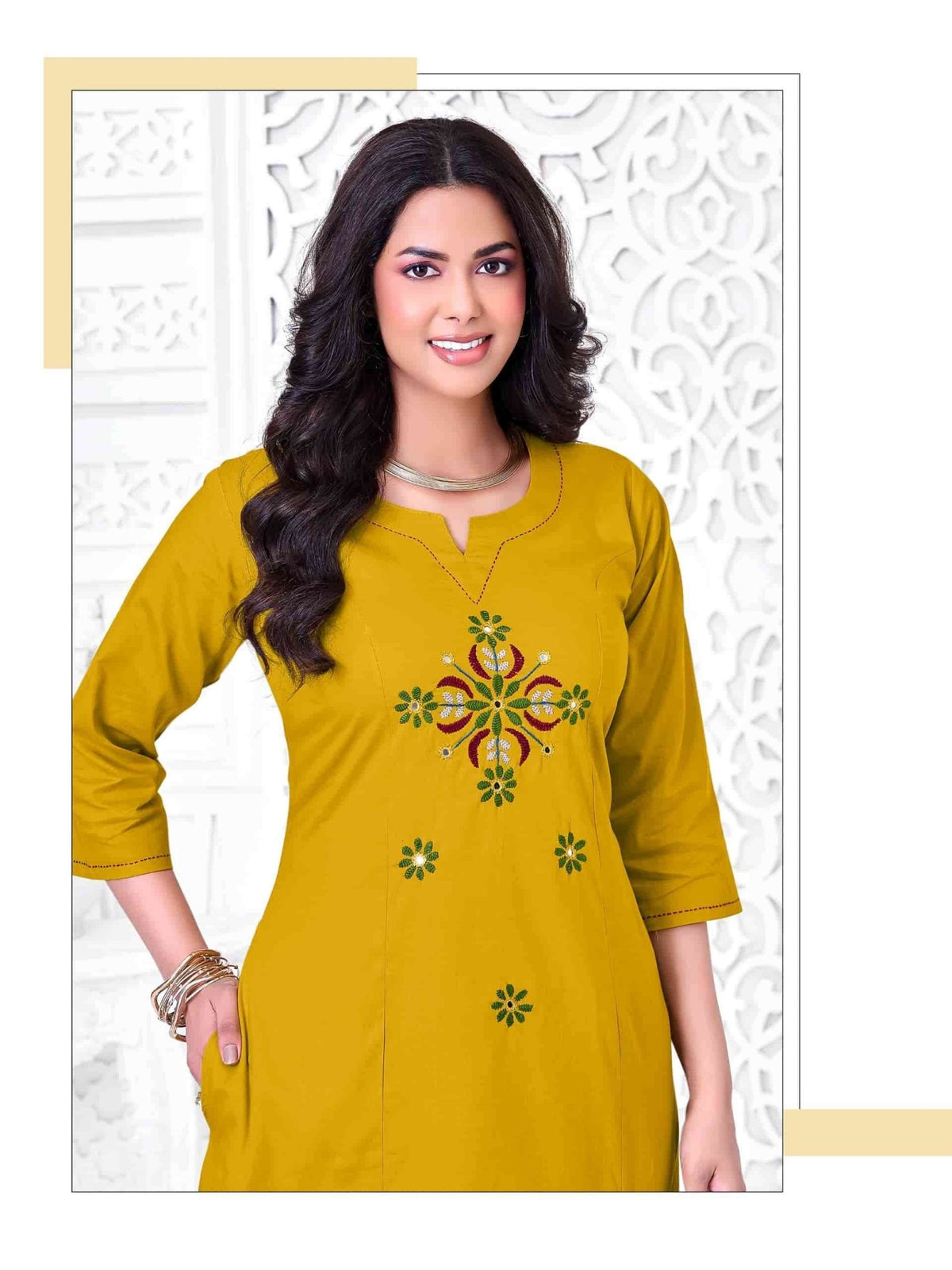 Shodashe Studio Anokhi Pure Gajji Cotton Kurti Pant Set - Amrah Wholesale