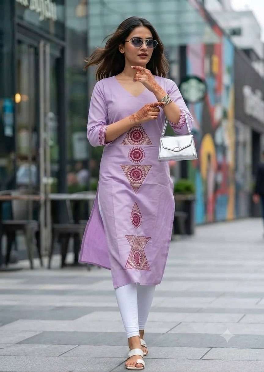 Shodashe Studio Butterfly Vol 2 Roman Silk Kurti - Amrah Wholesale