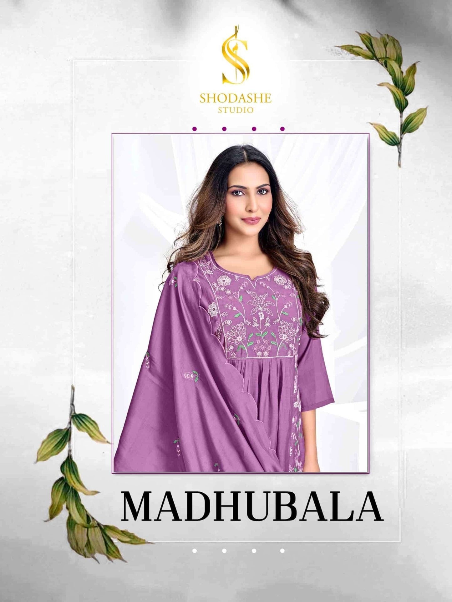 Shodashe Studio Madhubala Mal Chanderi Designer Salwar Suit Set - Amrah Wholesale