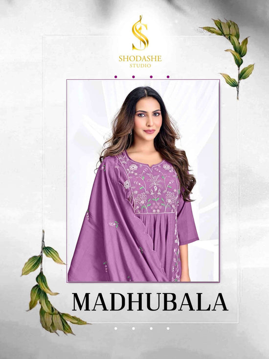 Shodashe Studio Madhubala Mal Chanderi Designer Salwar Suit Set - Amrah Wholesale