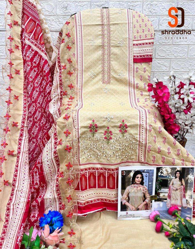 Shraddha Designer Bin Saeed Vol-14