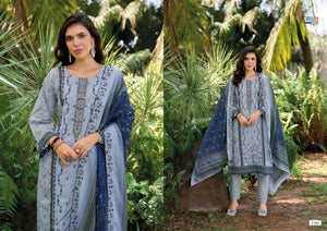 Shree Fab Bin Saeed Lawn Cotton Printed Pakistani Suit - Amrah Wholesale