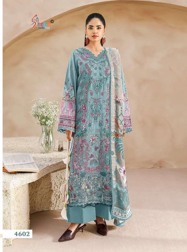 SHREE FAB CHEVRON PREMIUM COLLECTION VOL-17 Cotton Embroidery Pakistani Suit