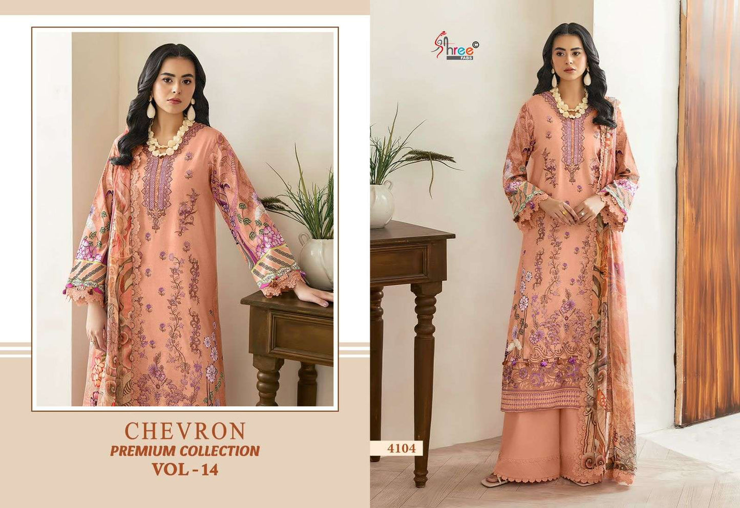 Shree Fab Chevron Premium Collection Vol-14