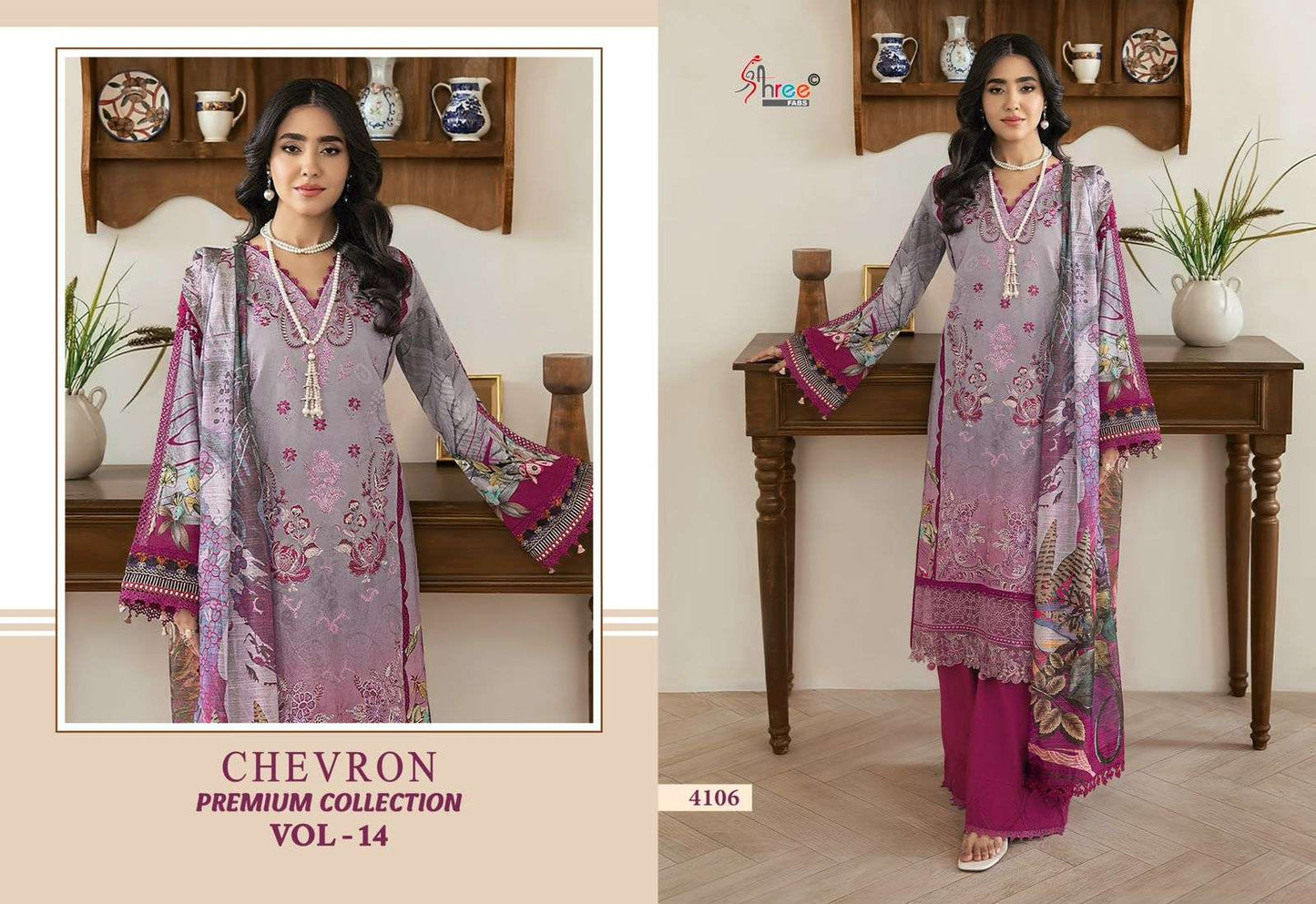 Shree Fab Chevron Premium Collection Vol-14